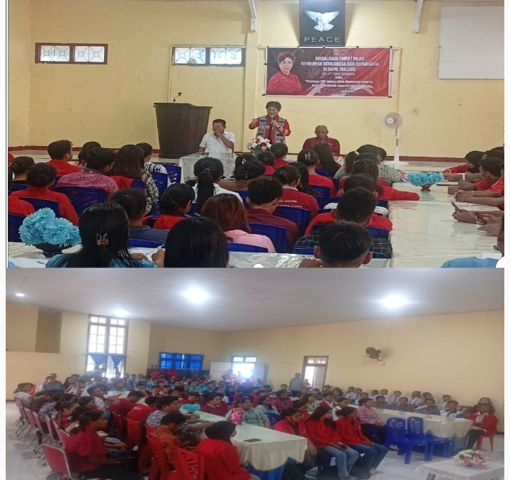 Mercy Barends Gelar Sosialisasi Empat Pilar di Tanimbar, Siapkan SDM Hadapi Blok Masela