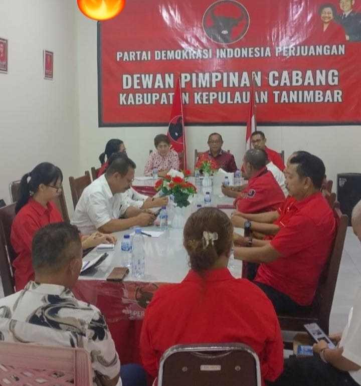 PDIP Tanimbar Perkuat Internal Menuju 2029, Mercy Barends, Jangan Lengah