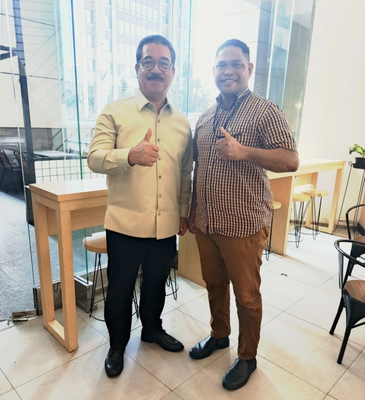 Ketua SBSI Maluku Ketemu Gubernur Hendrik Lewerissa Bahas Nasib Buruh Maluku