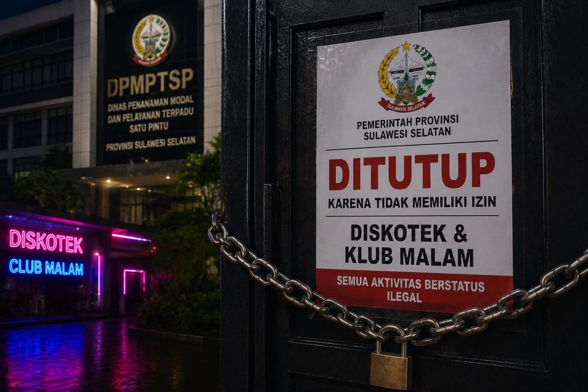 Fakta Mencengangkan! Aktivitas Diskotek dan Klub Malam di Sulsel Disebut Ilegal, Pengawasan Dipertanyakan