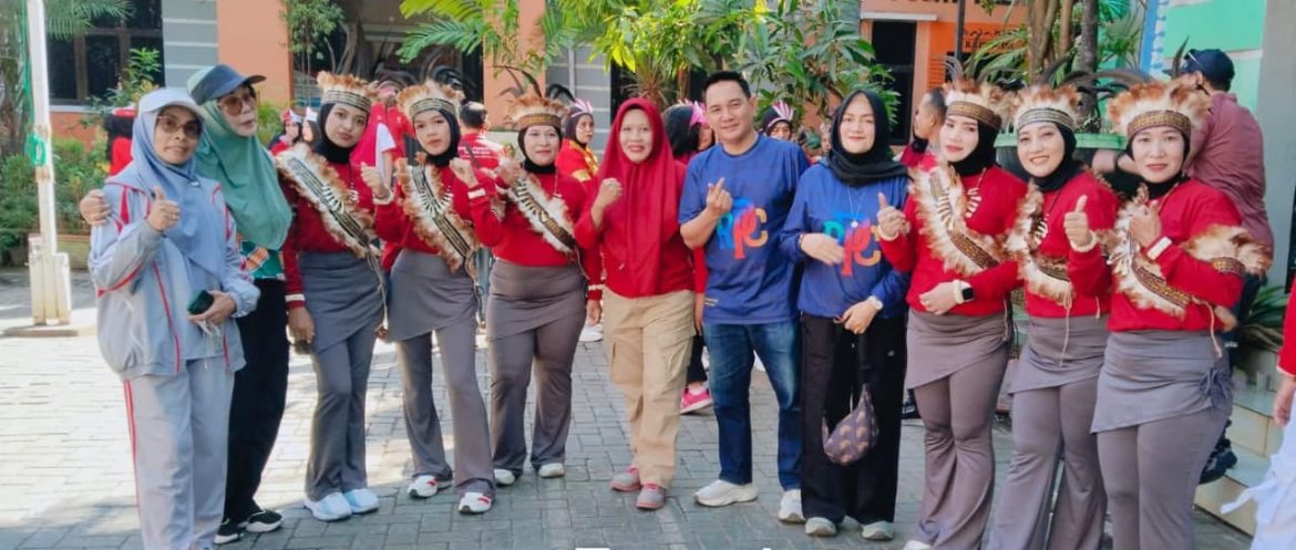 Sambut HUT RI ke-81, Kecamatan Rappocini Gelar Lomba Senam Kreasi Antar LPM, Buakana Raih Juara Pertama