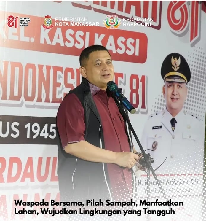 Camat Rappocini Dampingi Wali Kota Makassar Malam Ramah Tamah di Kelurahan Kassi Kassi