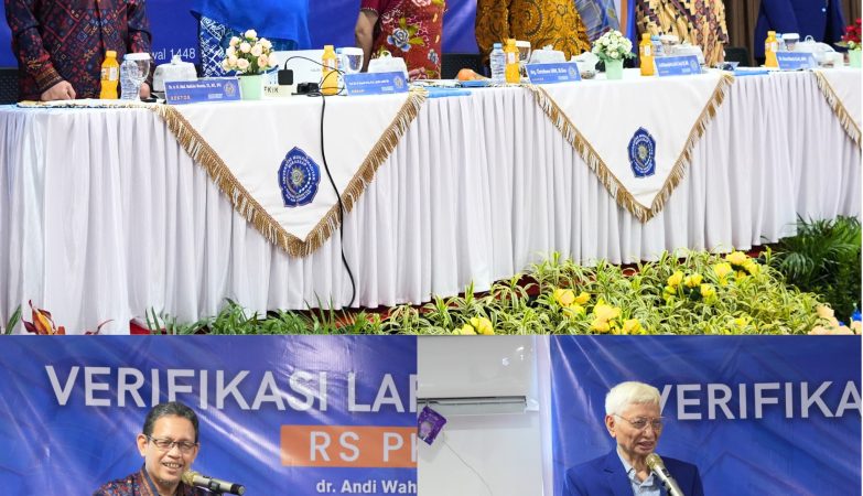 Tim asesor melakukan verifikasi lapangan di RS PKU Muhammadiyah Unismuh Makassar, Samata, Kabupaten Gowa, Jumat (28/8/2026), sebagai bagian dari proses menuju penetapan sebagai Rumah Sakit Pendidikan.