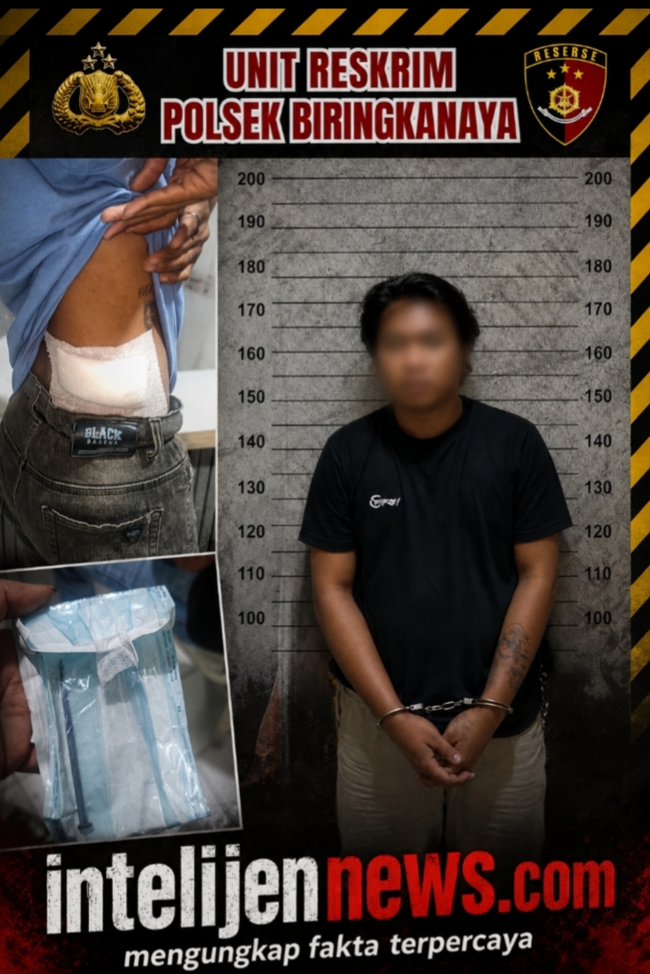 Tersinggung Usai Ditegur, Pria di Makassar Nekat Panah Korban dengan Busur, Pelaku Akhirnya Dibekuk Polsek Biringkanaya