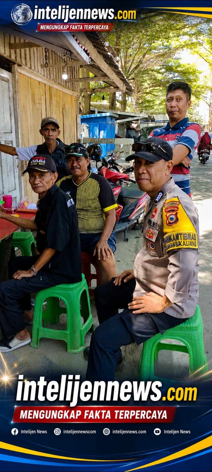 Sentuhan Humanis Bhabinkamtibmas Bakung, Sambang Warga Perkuat Silaturahmi dan Ciptakan Rasa Aman