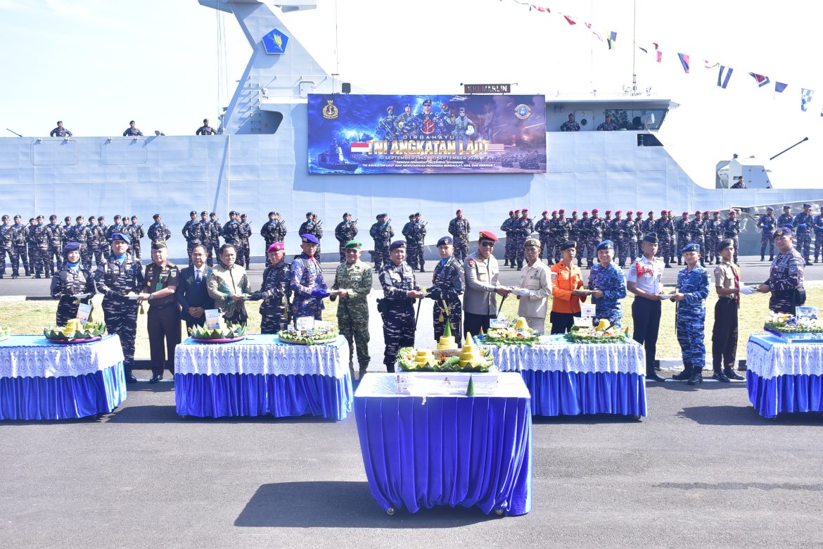 Peringati Hari Jadi Ke-81 TNI AL Tahun 2026, TNI AL Kodaeral VI Gelar Apel Siaga