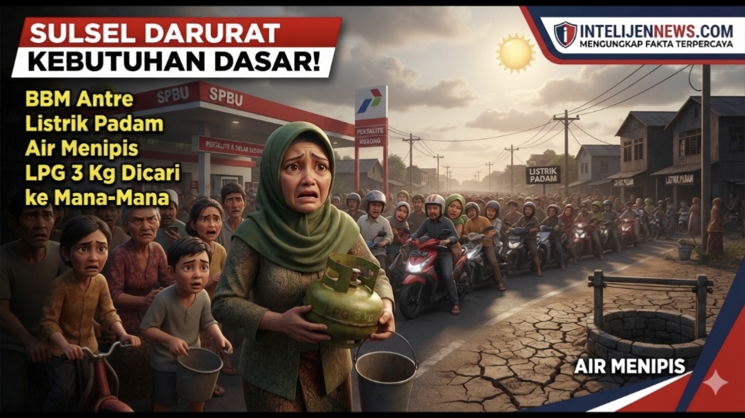 Empat Kebutuhan Dasar Warga Sulsel Tertekan Bersamaan: BBM, Listrik, Air Bersih dan LPG 3 Kg Jadi Sorotan ‎