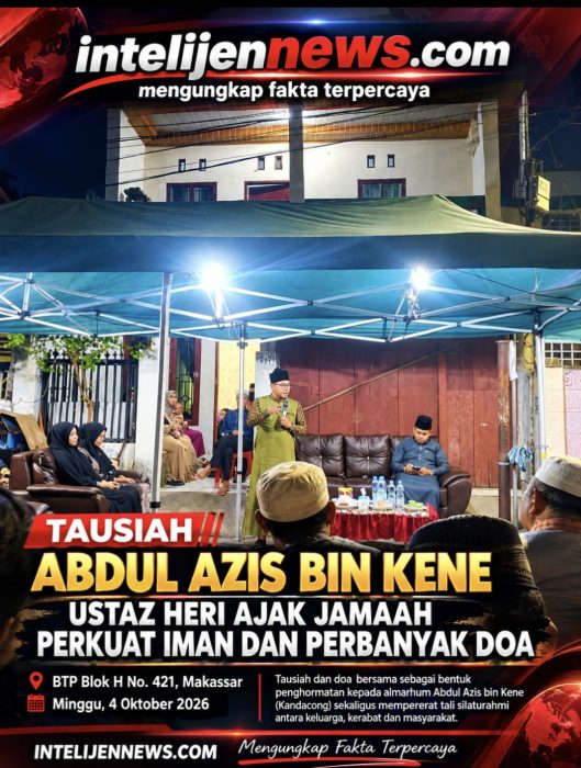 TAUSIAH ABDUL AZIS BIN KENE, USTAZ HERI AJAK JAMAAH PERKUAT IMAN DAN PERBANYAK DOA